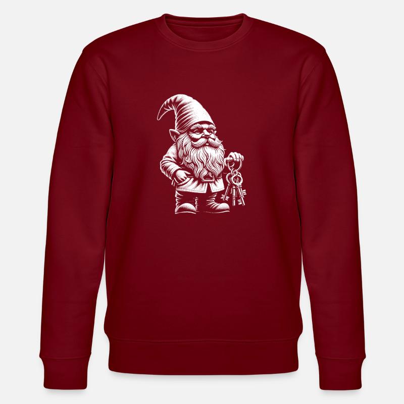 Trousseau de clés - Sweat bio CHANGER Stanley/Stella Unisexe - bordeaux