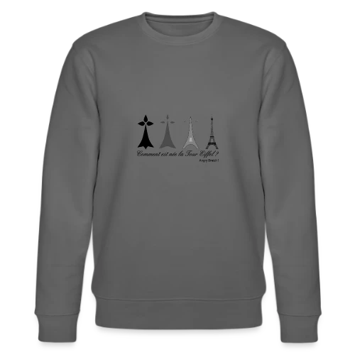Évolution Tour Eiffel Bretonne - Sweat bio CHANGER Stanley/Stella Unisexe