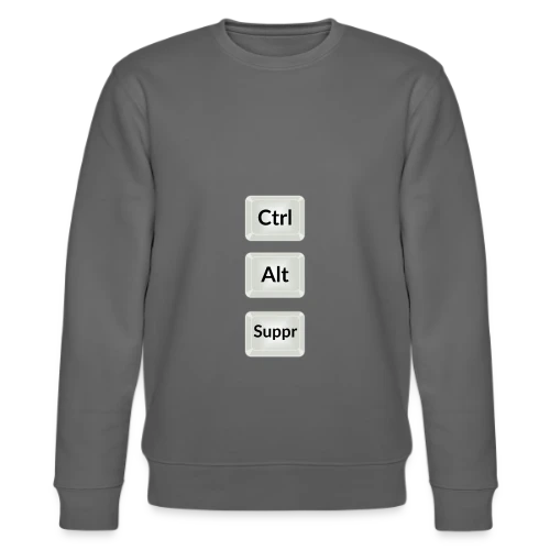 Ctrl Alt Suppr : Redémarrez l'Humour - Sweat bio CHANGER Stanley/Stella Unisexe