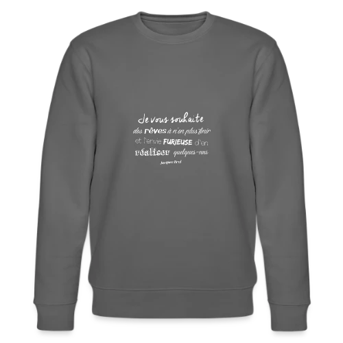 Douce Nuit, Beaux Rêves - Sweat bio CHANGER Stanley/Stella Unisexe