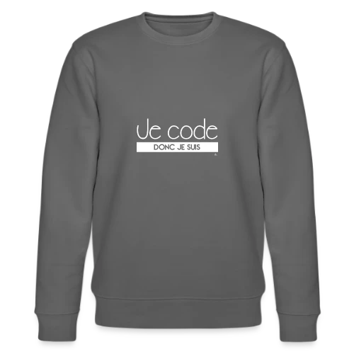 T-Shirt "Je Code Donc Je Suis" - Le Geek du Développement - Sweat bio CHANGER Stanley/Stella Unisexe