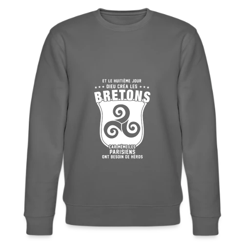 Bretons 8ème Jour - Sweat bio CHANGER Stanley/Stella Unisexe