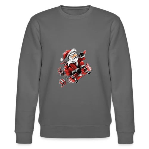 Père Noël Skateur Fou - Sweat bio CHANGER Stanley/Stella Unisexe