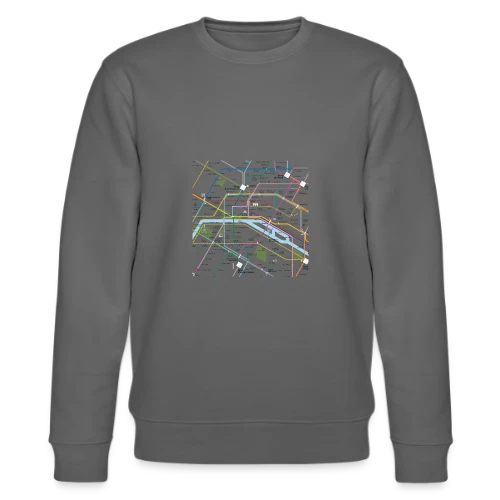 Plan Métro Parisien - Sweat bio CHANGER Stanley/Stella Unisexe