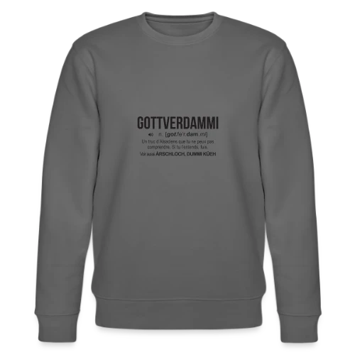 Gottverdammi Définition Alsace - Sweat bio CHANGER Stanley/Stella Unisexe