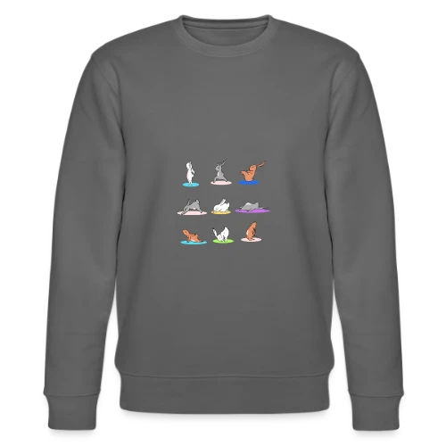 T-Shirt Lapin Yoga: Joyeuses Pâques Zen - Sweat bio CHANGER Stanley/Stella Unisexe