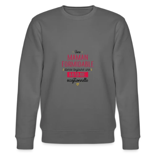 T-shirt Mamie Exceptionnelle - Sweat bio CHANGER Stanley/Stella Unisexe