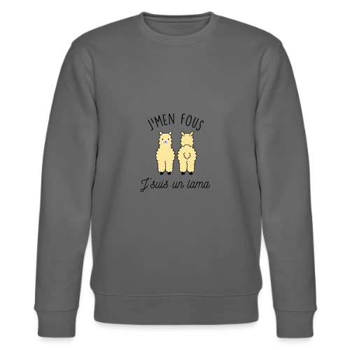 T-shirt "J'men fous j'suis un lama" - Humour Décalé - Sweat bio CHANGER Stanley/Stella Unisexe