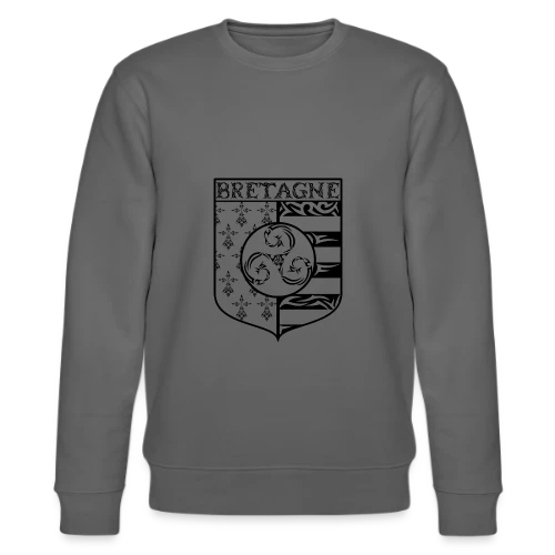 T-Shirt Bretagne - Blason Gwenn Ha Du Triskèle Tribal - Sweat bio CHANGER Stanley/Stella Unisexe