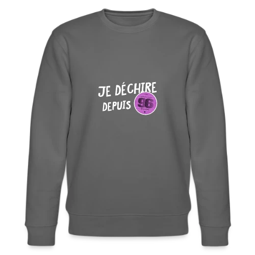 T-shirt Je déchire depuis 1996 - Anniversaire Fun & Vintage - Sweat bio CHANGER Stanley/Stella Unisexe