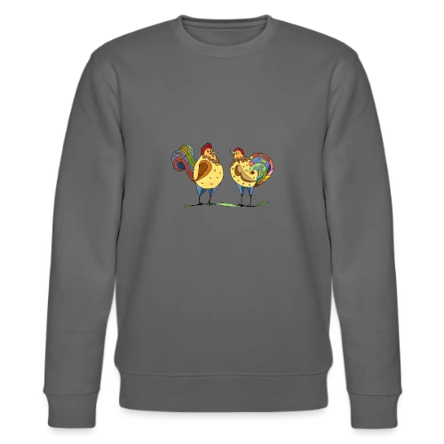 Duo Coq & Poule Champêtre - Sweat bio CHANGER Stanley/Stella Unisexe