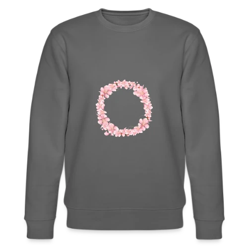Couronne Florale Rosée : L'Éclat du Printemps - Sweat bio CHANGER Stanley/Stella Unisexe