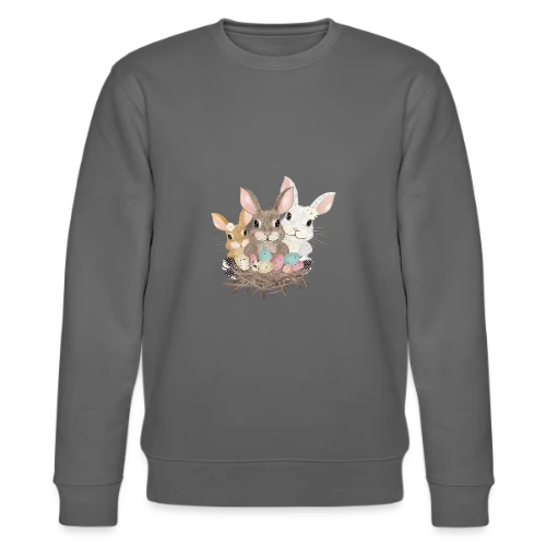 Famille de Lapins de Pâques Pastel Adorables - Sweat bio CHANGER Stanley/Stella Unisexe