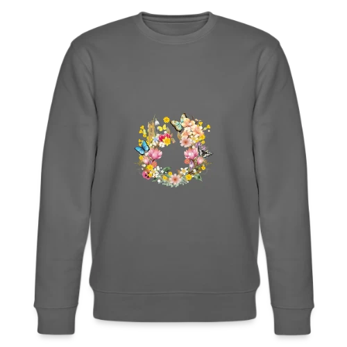 Éclosion Printanière : Fleurs et Papillons Colorés - Sweat bio CHANGER Stanley/Stella Unisexe