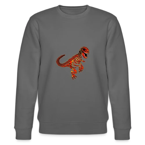 T-Rex Fossile Rouge Éclatant - Sweat bio CHANGER Stanley/Stella Unisexe
