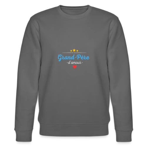 Grand-Père d'Amour : Personnalisé avec Noms des Petits-Enfants - Sweat bio CHANGER Stanley/Stella Unisexe