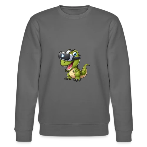 Dino T-Rex en Réalité Virtuelle – Humour Geek - Sweat bio CHANGER Stanley/Stella Unisexe