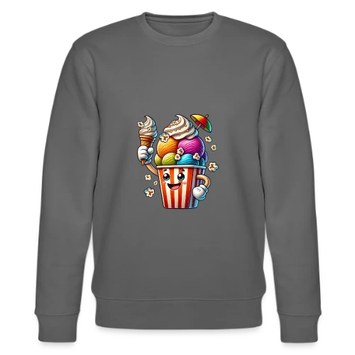 T-Shirt Glace Comic : Fun, Fraîcheur Estivale & Gourmandise - Sweat bio CHANGER Stanley/Stella Unisexe