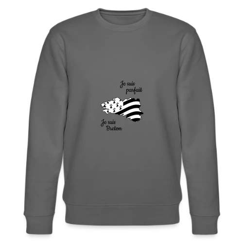 T-shirt "Je suis Breton, donc parfait !" - Sweat bio CHANGER Stanley/Stella Unisexe