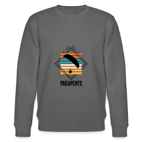 T-Shirt Humour : Je Peux Pas J'ai Parapente - Sweat bio CHANGER Stanley/Stella Unisexe