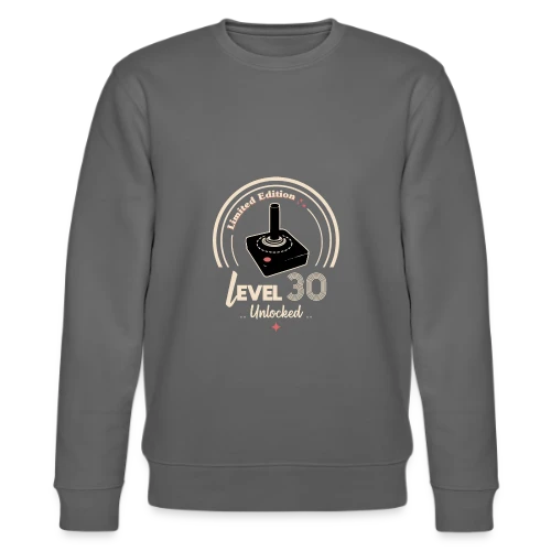 T-shirt 'Niveau 30 Débloqué' - Anniversaire Gamer - Sweat bio CHANGER Stanley/Stella Unisexe