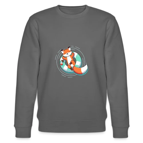 Renard Chill' en Bouée Tropicale - Sweat bio CHANGER Stanley/Stella Unisexe
