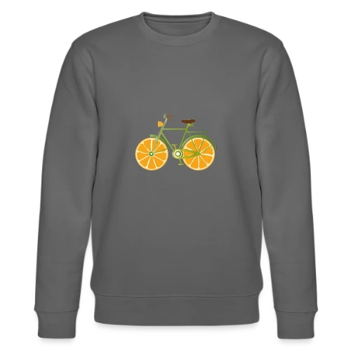 T-shirt Vélo Fruitix : L'Original Fun aux Roues Oranges - Sweat bio CHANGER Stanley/Stella Unisexe