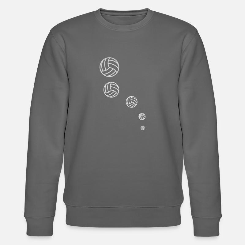 Volleyball - Stanley/Stella Unisex Bio-Sweatshirt CHANGER  - Anthrazit