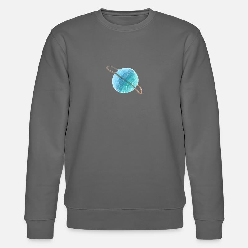 Blauer Planet - Stanley/Stella Unisex Bio-Sweatshirt CHANGER  - Anthrazit