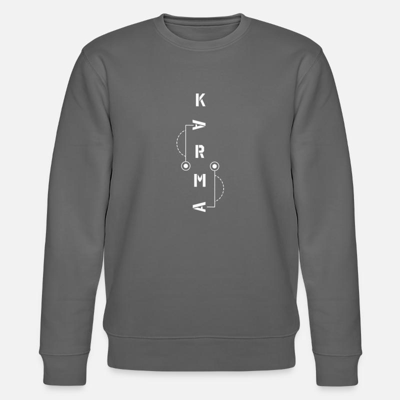 Karma - Stanley/Stella Unisex Bio-Sweatshirt CHANGER  - Anthrazit