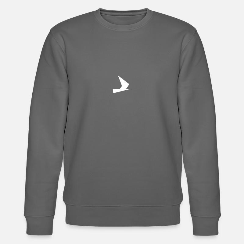 Schwertzugvogel - Stanley/Stella Unisex Bio-Sweatshirt CHANGER  - Anthrazit