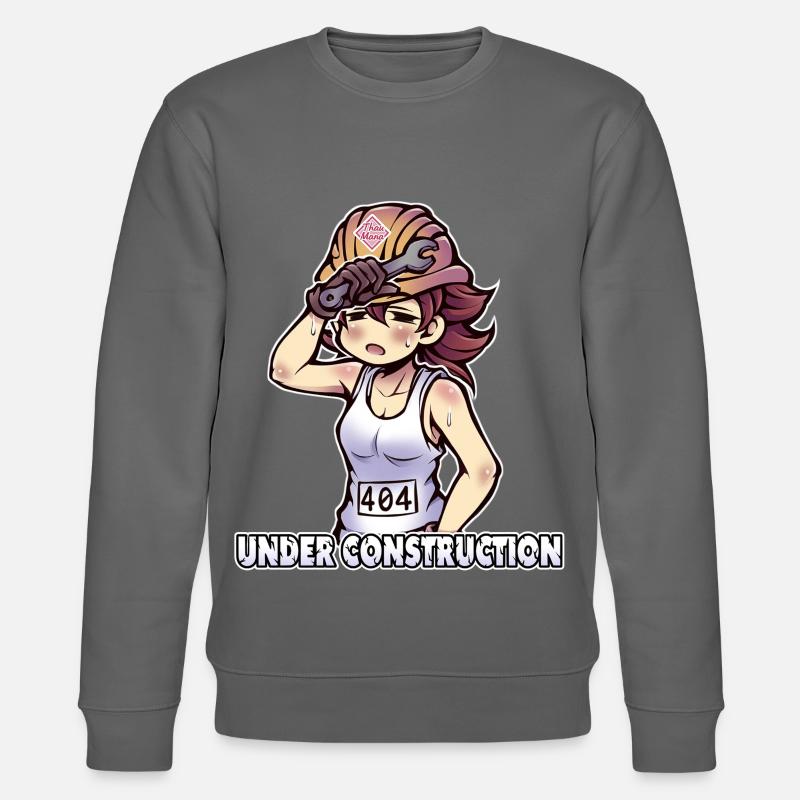 En construction - 404 - Sweat bio CHANGER Stanley/Stella Unisexe - charbon