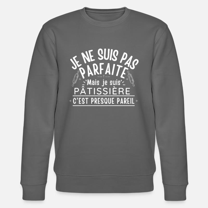 Gebäck Geschenk - Stanley/Stella Unisex Bio-Sweatshirt CHANGER - Anthrazit