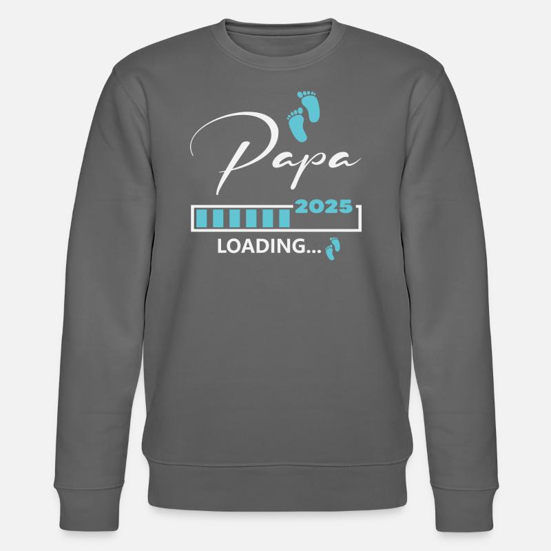 Papa 2025 loading - Stanley/Stella Unisex Bio-Sweatshirt CHANGER  - Anthrazit