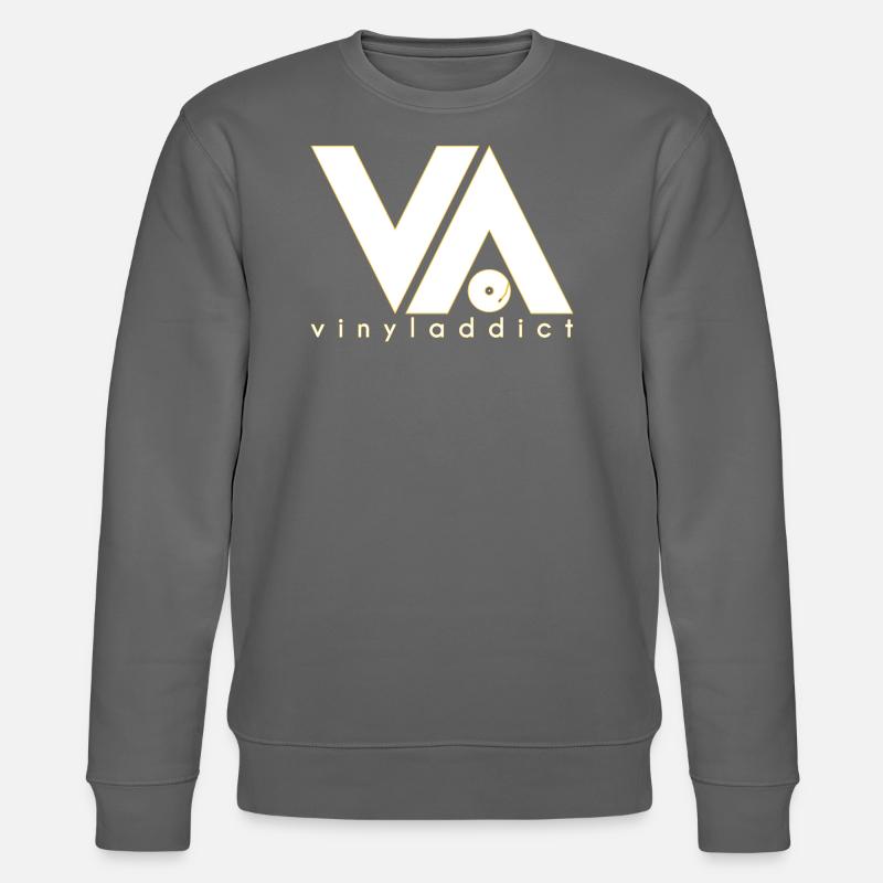 Vinyladdict V3 - Stanley/Stella Unisex Bio-Sweatshirt CHANGER  - Anthrazit