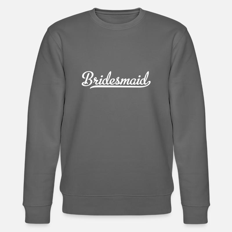 Brautjungfer - Stanley/Stella Unisex Bio-Sweatshirt CHANGER  - Anthrazit