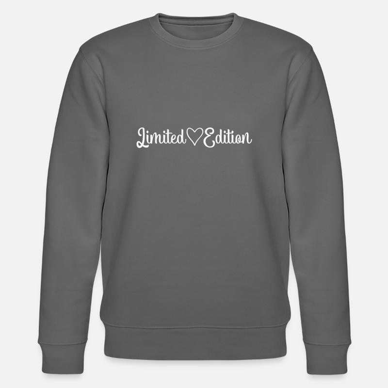 Cœur en édition limitée - Sweat bio CHANGER Stanley/Stella Unisexe - charbon