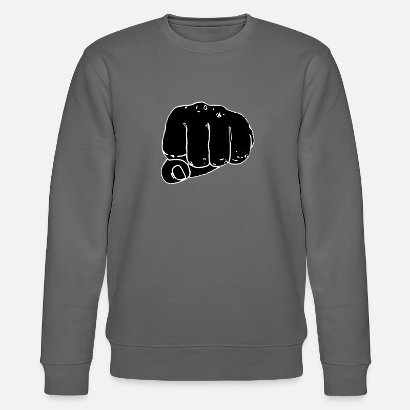 Faust schwarz - Stanley/Stella Unisex Bio-Sweatshirt CHANGER  - Anthrazit