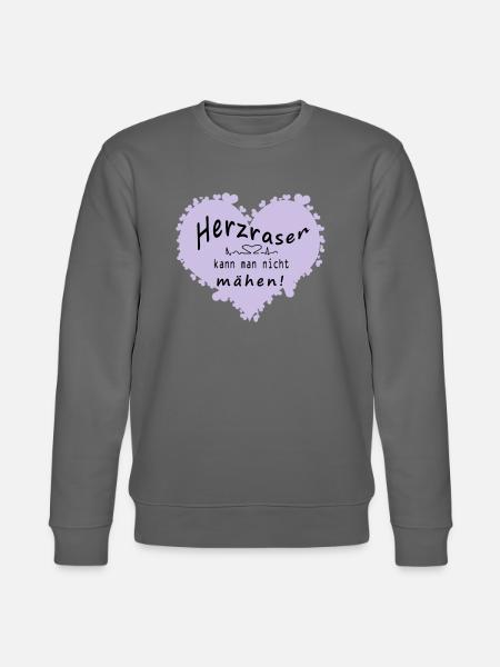 Herzrasen - Stanley/Stella Unisex Bio-Sweatshirt CHANGER - Anthrazit