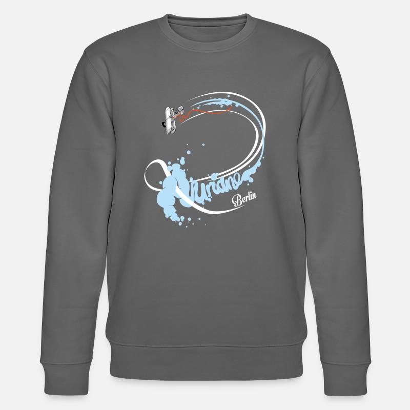 Kunstflug - Stanley/Stella Unisex Bio-Sweatshirt CHANGER  - Anthrazit