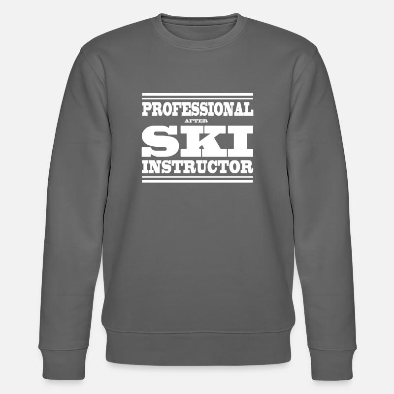 SKI INSTRUCTOR - Stanley/Stella CHANGER Unisex Organic Sweatshirt - anthracite