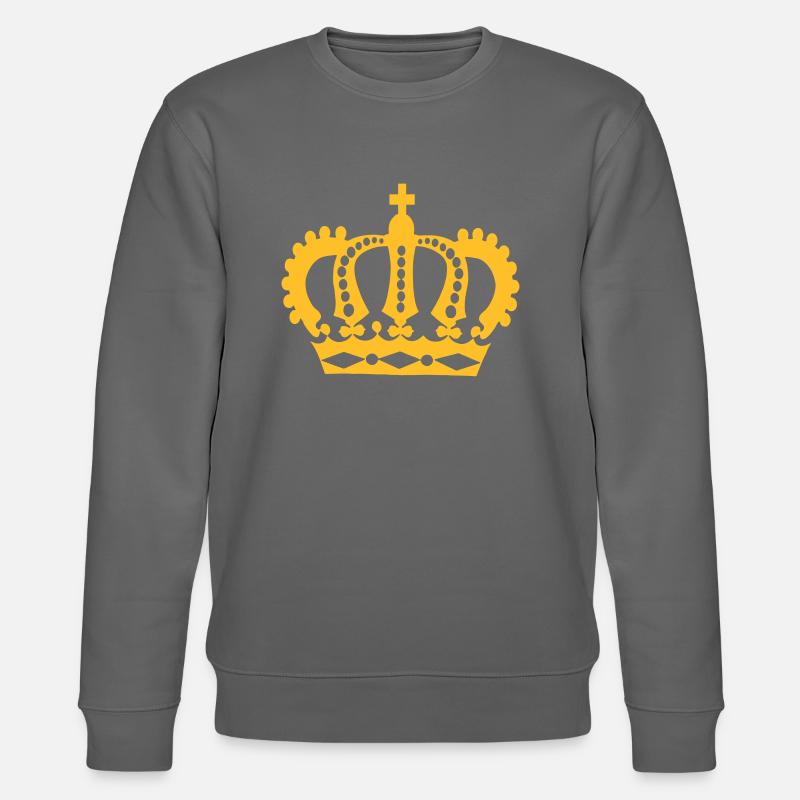 Crown Winner King Queen Princess - Sweat bio CHANGER Stanley/Stella Unisexe - charbon