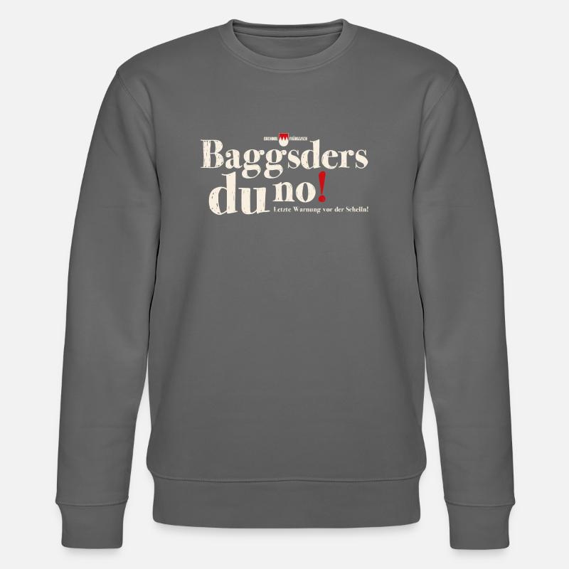 T shirt baggsd - Stanley/Stella Unisex Bio-Sweatshirt CHANGER  - Anthrazit
