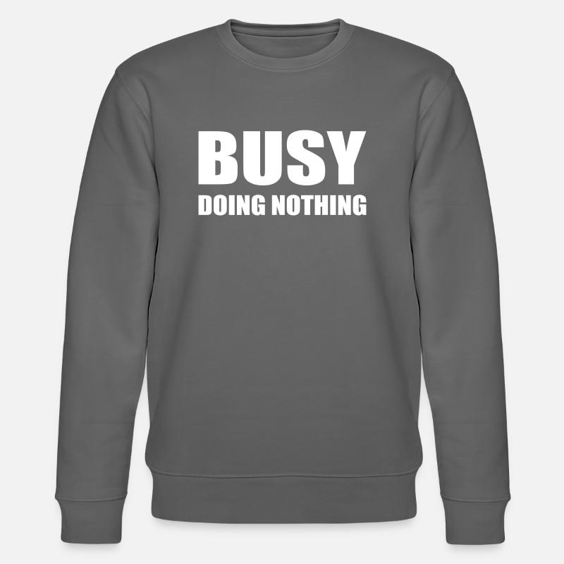 faul - Stanley/Stella Unisex Bio-Sweatshirt CHANGER  - Anthrazit