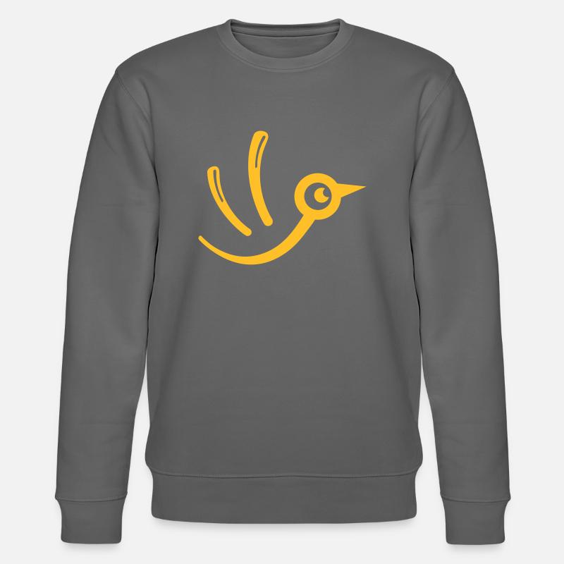 Petit oiseau - Sweat bio CHANGER Stanley/Stella Unisexe - charbon