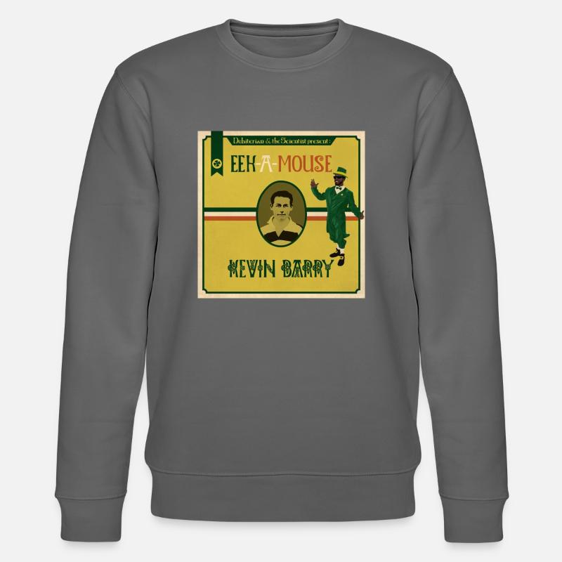 Eek-a-Mouse Kevin Barry - Stanley/Stella Unisex Bio-Sweatshirt CHANGER  - Anthrazit