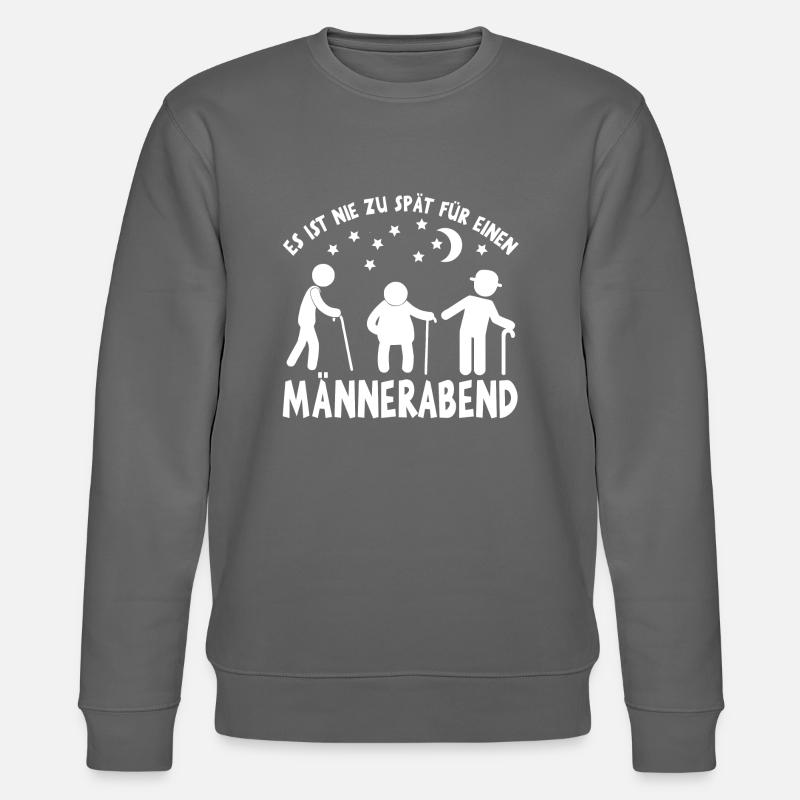 Männerabend - Stanley/Stella Unisex Bio-Sweatshirt CHANGER - Anthrazit