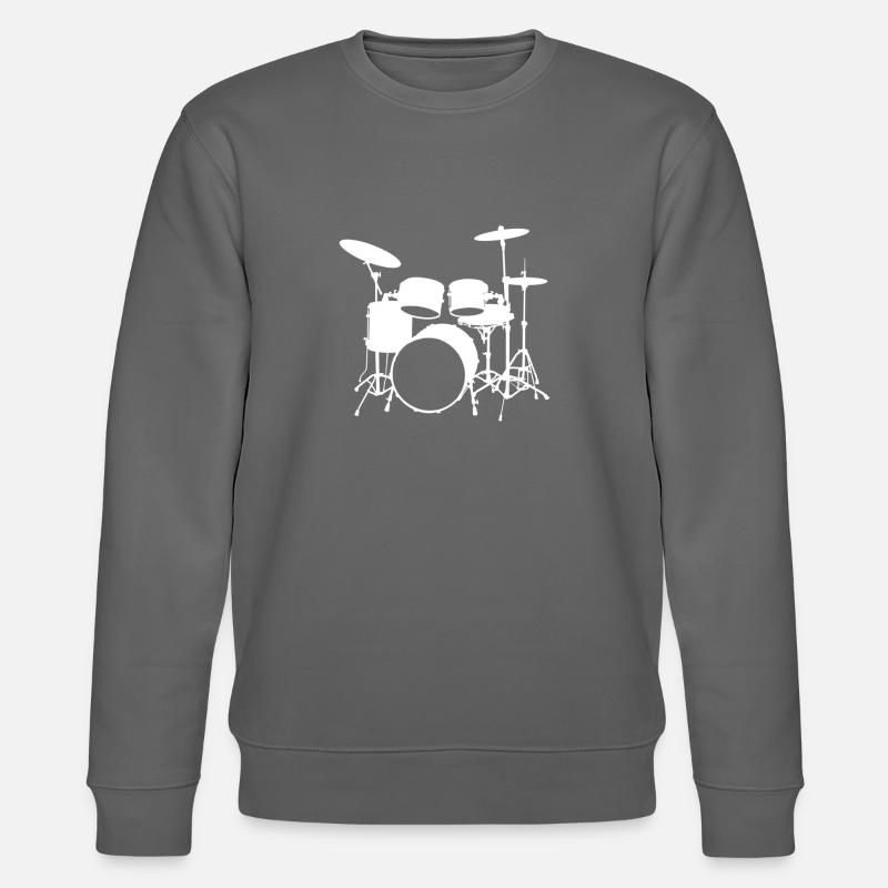 DRUMSET - Stanley/Stella Unisex Bio-Sweatshirt CHANGER  - Anthrazit