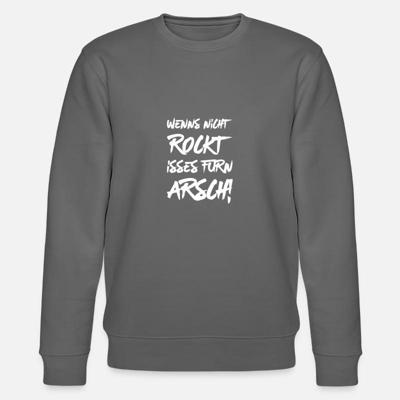 ROCK - Stanley/Stella Unisex Bio-Sweatshirt CHANGER  - Anthrazit