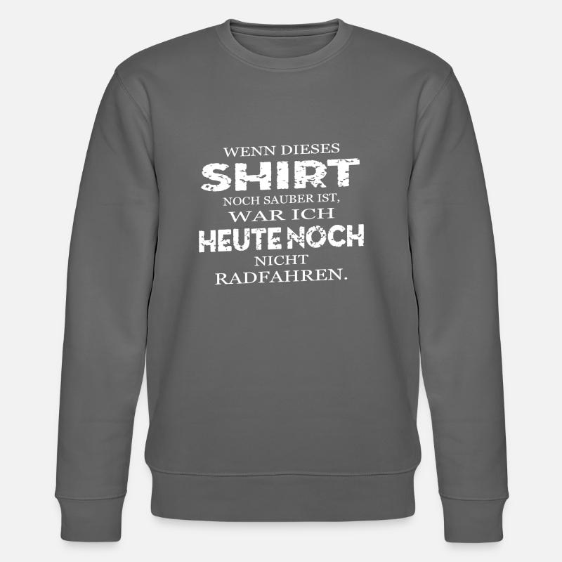 Radfahren - Stanley/Stella Unisex Bio-Sweatshirt CHANGER  - Anthrazit
